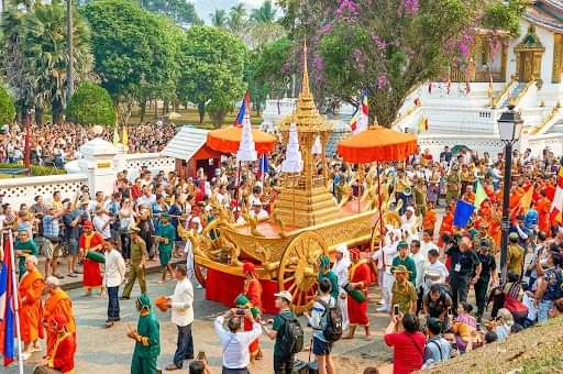 Experience the Vibrant Lao New Year Celebration in Luang Prabang