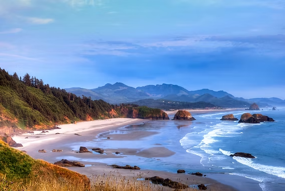 Oregon coast weather in September